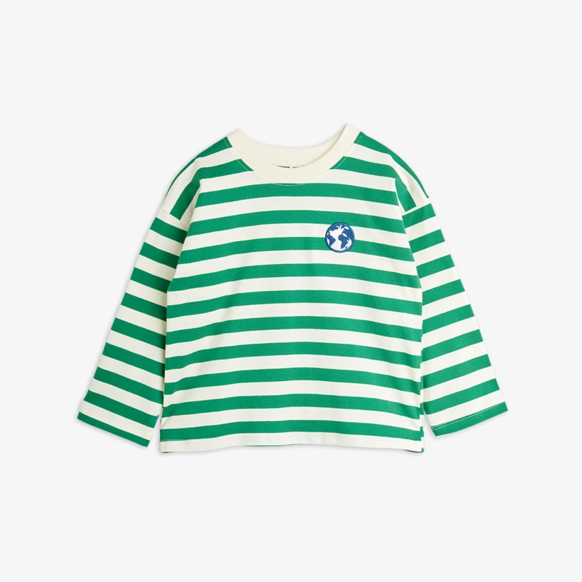 Stripe Long Sleeve T-shirt Green