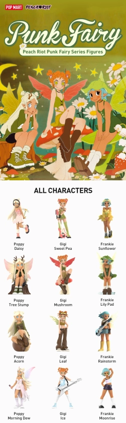Peach Riot Punk Fairy Series Figures - POP MART (United States)