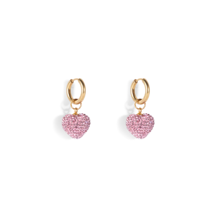 SPARKLING SUGAR PINK EARRINGS