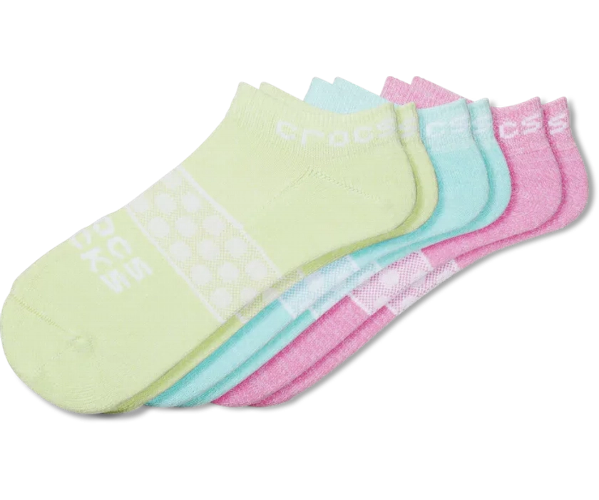 Crocs Socks Adult Low Solid Seasonal 3 Pack - Crocs