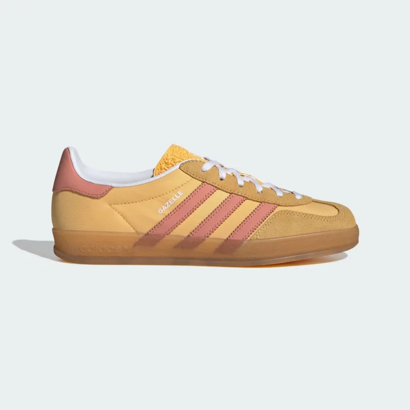 Chaussure Gazelle Indoor - Jaune adidas | adidas France