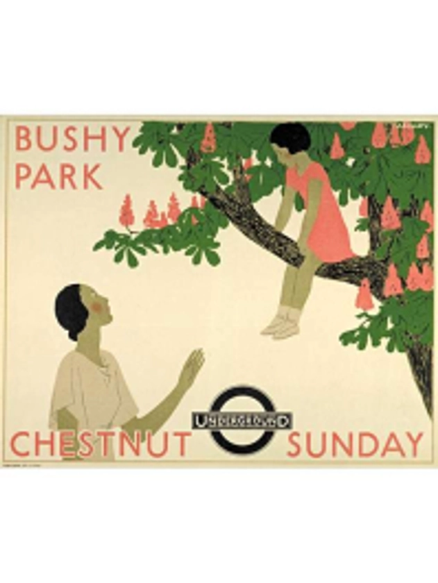 Bushy Park; Chestnut Sunday, by Andre Edouard Marty, 1933