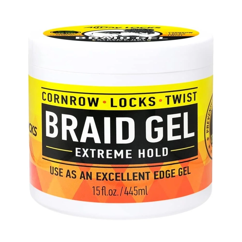 All Day Locks Braid Gel Extreme Hold - 15oz
