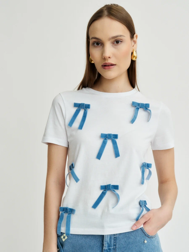 Bluebell Bow T-shirt
