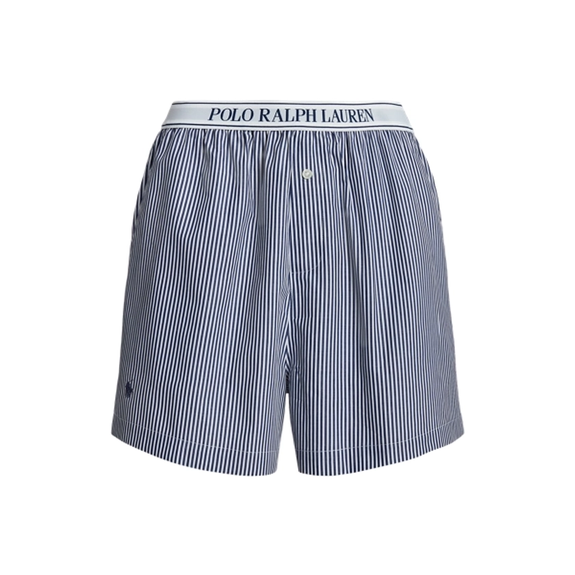 Boxer en coton rayé pour femme | Ralph Lauren® FR