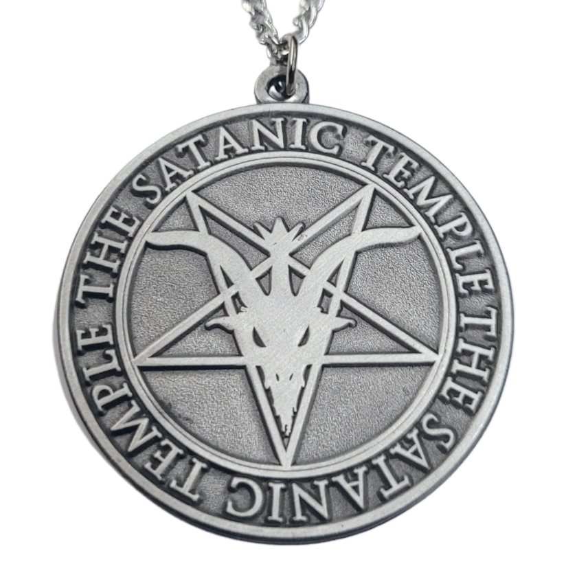 TST Logo Antique Silver Pendant