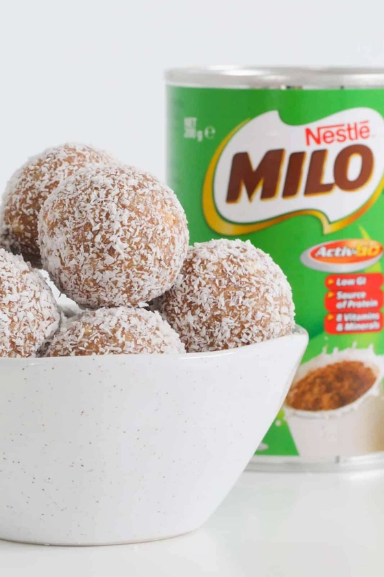 Milo Balls | 4 Ingredients