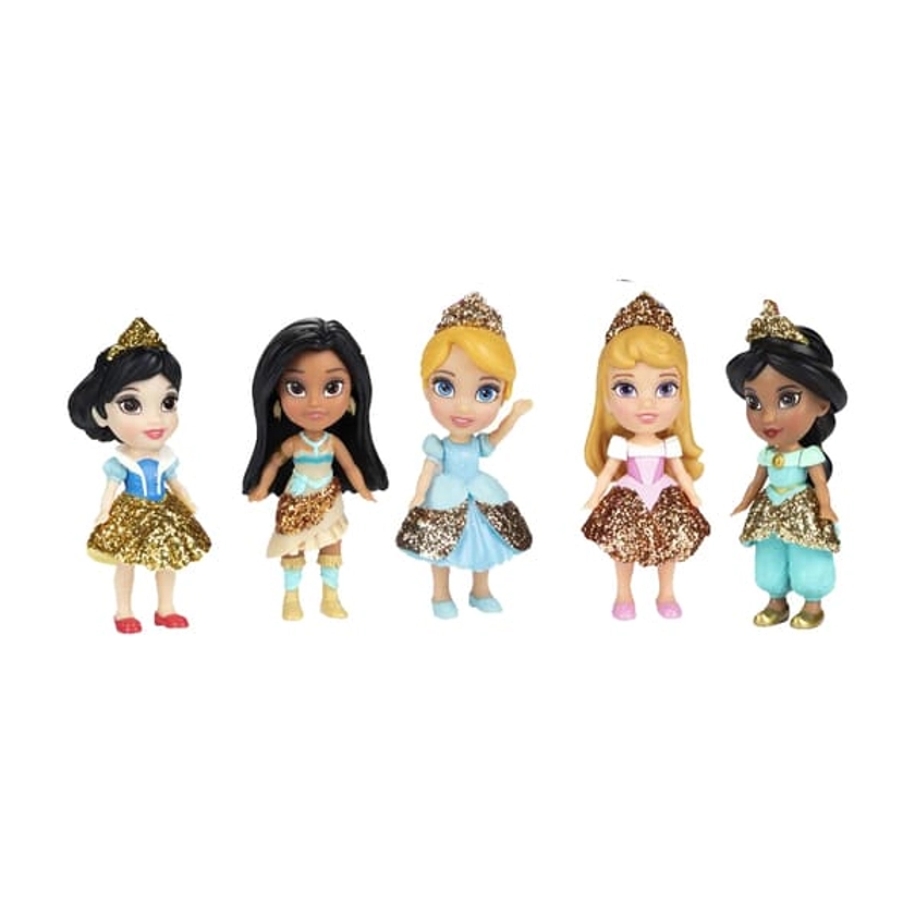 Mini poupée articulée 8 cm Disney Princesses ou La Reine des Neiges