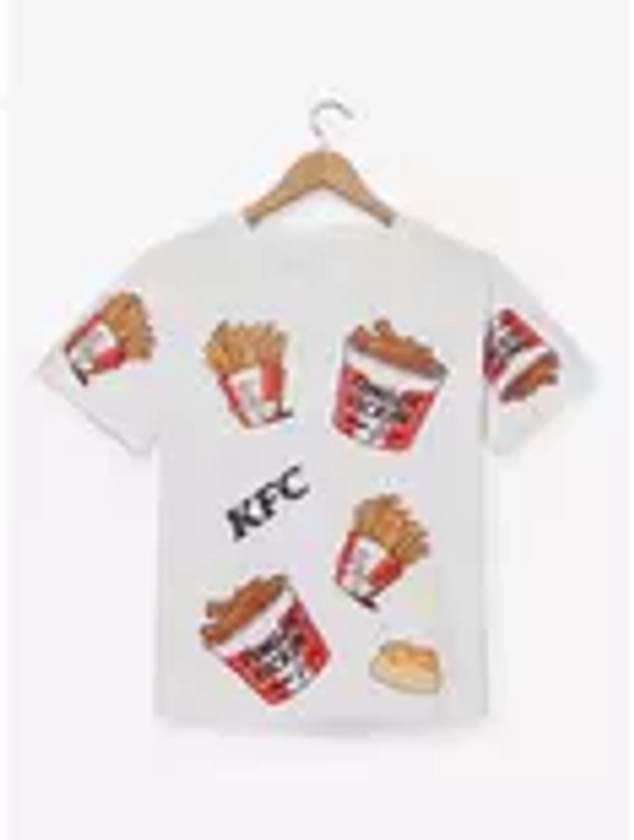 KFC Foods Allover Print Rhinestoned Women's T-Shirt - BoxLunch Exclusive | BoxLunch