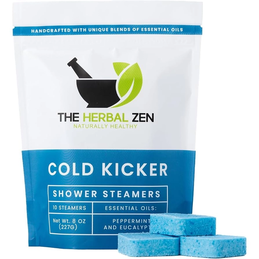 Amazon.com: Cold Kicker Shower Steamers Aromatherapy, Eucalyptus Shower Steamer, Shower Bombs Made in the USA, Menthol Shower Steamer, Self Care Gifts, Mothers Day Gifts, Spa Day Gift for Her and Him : Beauty & Personal Care