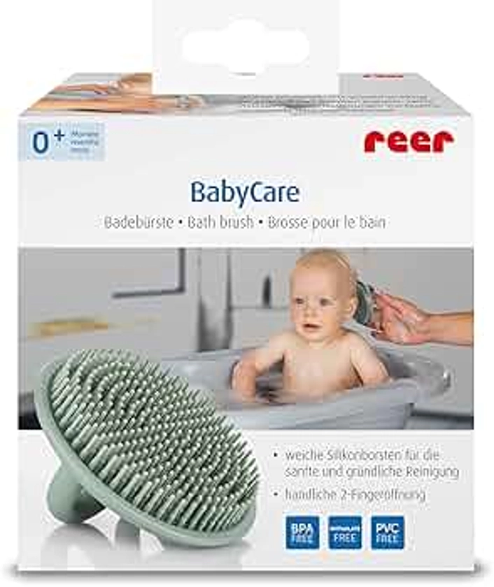 BabyCare Silicone Bath Brush for Extra Soft and Soft Bathing for Babies : Amazon.nl: Baby Products