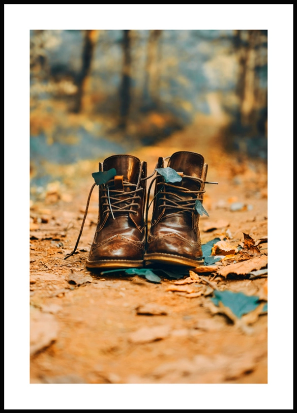 Bottes Automne Poster