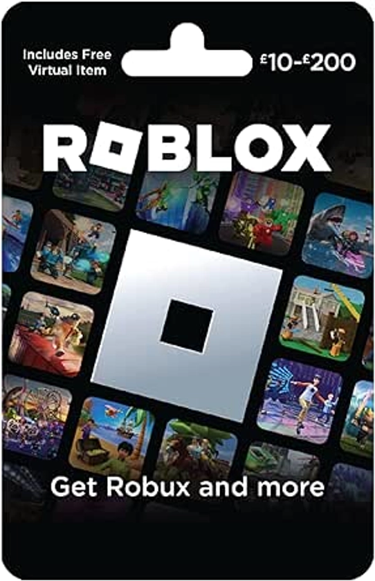 Roblox Physical Gift Card [Includes Free Virtual Item] [Redeem Worldwide] - Delivery by post