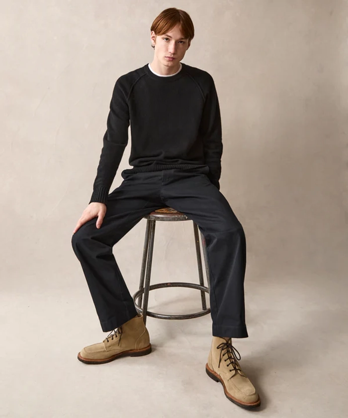 Relaxed Fit Favorite Chino in Pitch Black