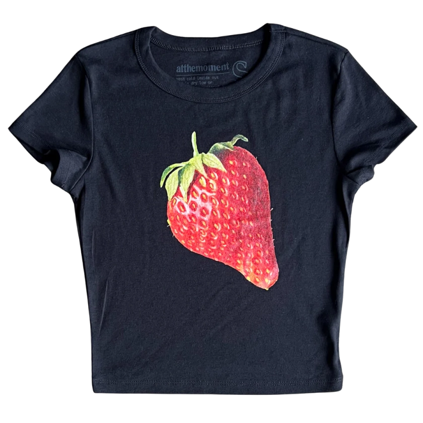 Single Strawberry Women's Baby Rib