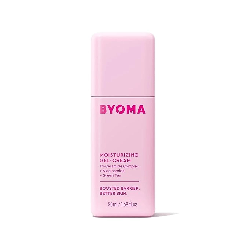 Amazon.com: BYOMA Moisturizing Gel Cream - Barrier Repair Cream/Gel Face Lotion with Niacinamide and Green Tea - Ceramide Face Moisturizer for Dry Skin - Alcohol Free, Oil Free Face Moisturizer - 1.69 fl. oz : Beauty & Personal Care