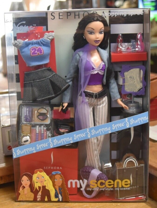My Scene Shopping Spree Nolee Barbie Doll Complete Original New Condition