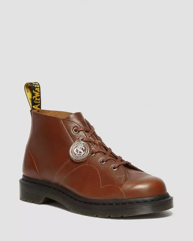 DR MARTENS Boots Church Monkey en cuir Buckingham