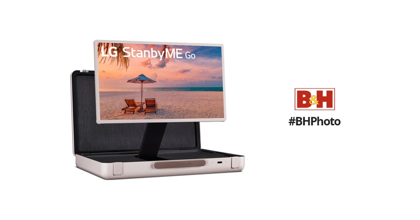 LG StandbyME Go 27" Full HD HDR Smart LED Briefcase TV