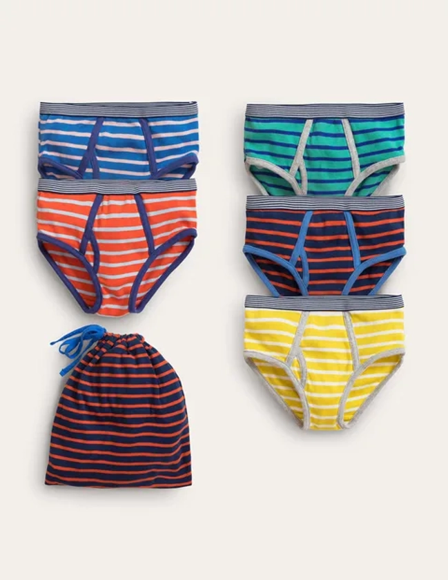 Pants 5 Pack - Multi Stripe | Boden UK