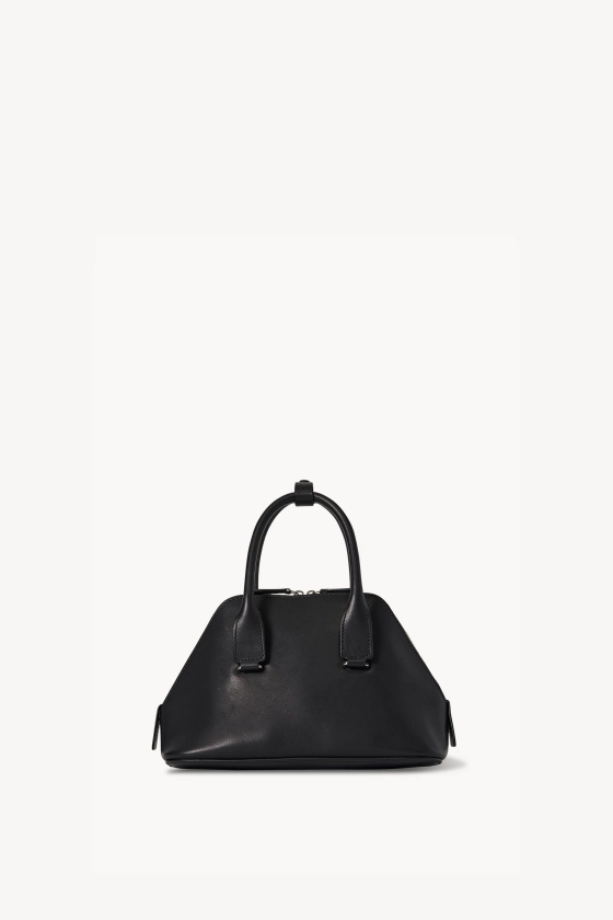 Mini Devon Bag Black in Leather – The Row