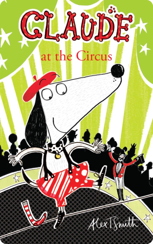 Claude at the Circus - Audiobook Card for Yoto Player