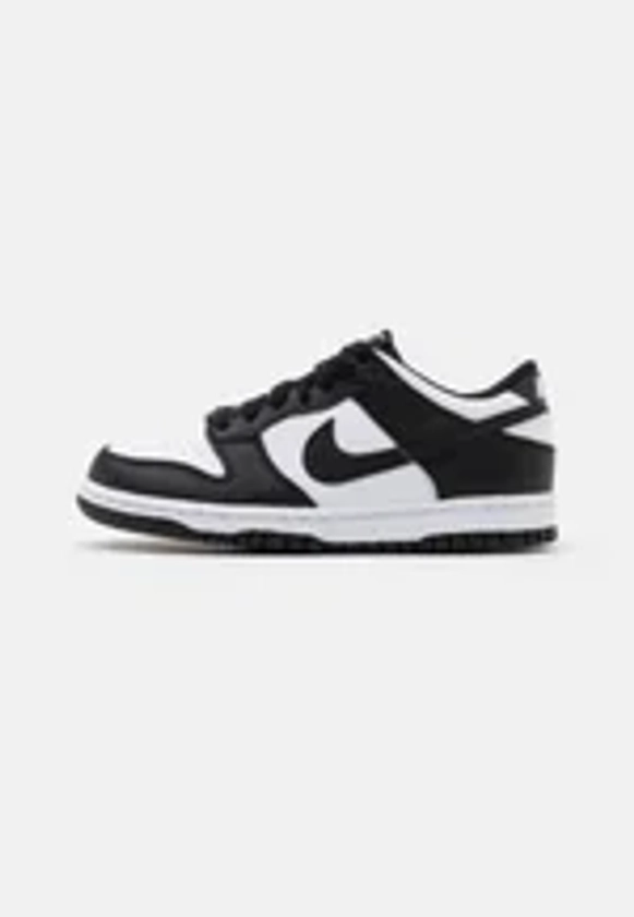 Nike Sportswear DUNK UNISEX - Baskets basses - white/black/blanc - ZALANDO.FR