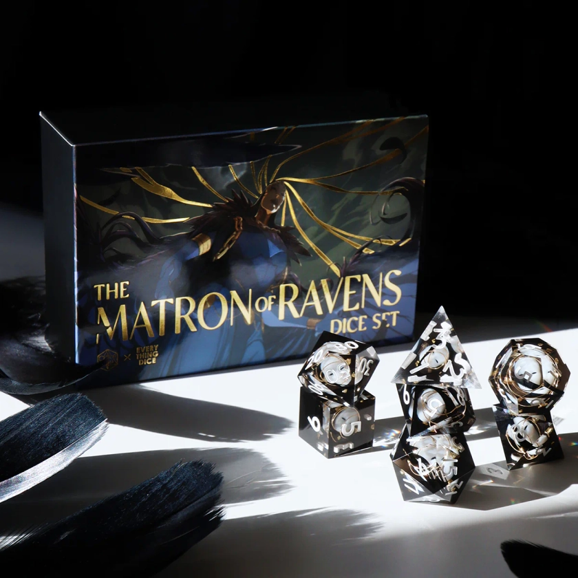 Matron of Ravens Dice Set