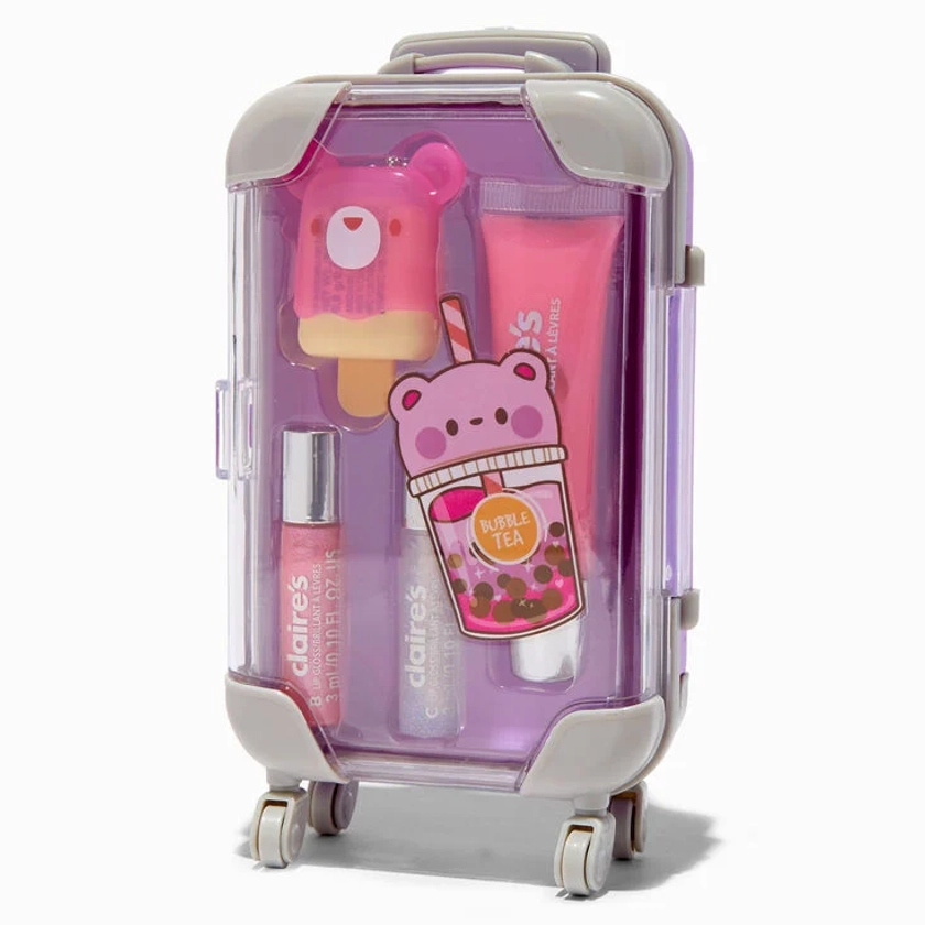 Boba Bear Luggage Lip Gloss Set
