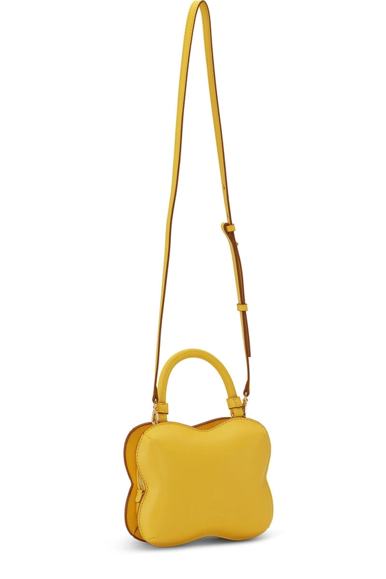 Yellow Small Butterfly Crossbody Bag