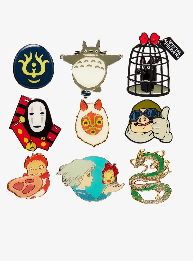 Studio Ghibli Characters Blind Box Enamel Pin