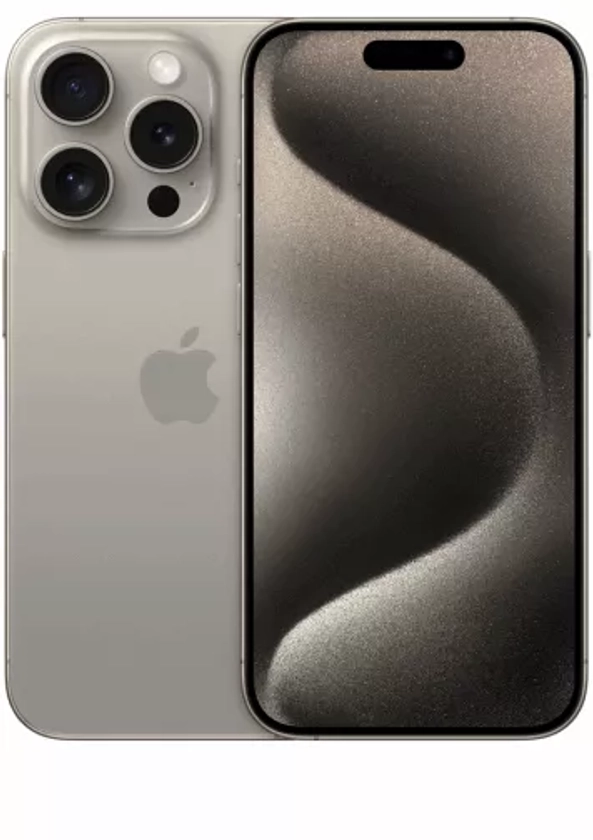 Apple iPhone 15 Pro Titane naturel 128Go - Détails et prix du mobile sur orange.fr.