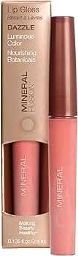 Mineral Fusion Lip Gloss, Dazzle, 0.135 Ounce