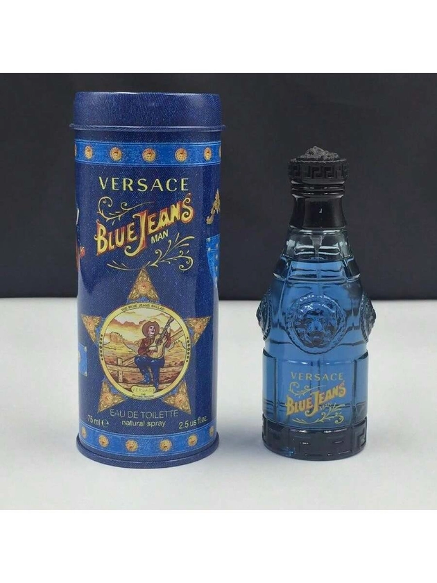 Versace Versace Blue Jeans EDT V75 2.5 Oz For Men