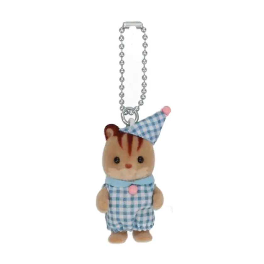 Bedtime Walnut Squirrel Baby Key Chain