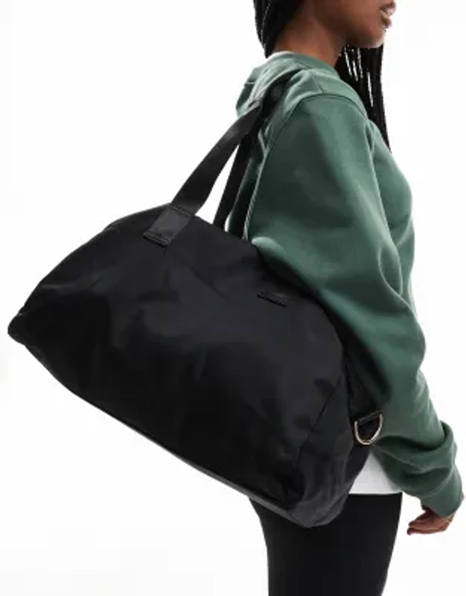 ASOS DESIGN holdall weekend bag in black | ASOS