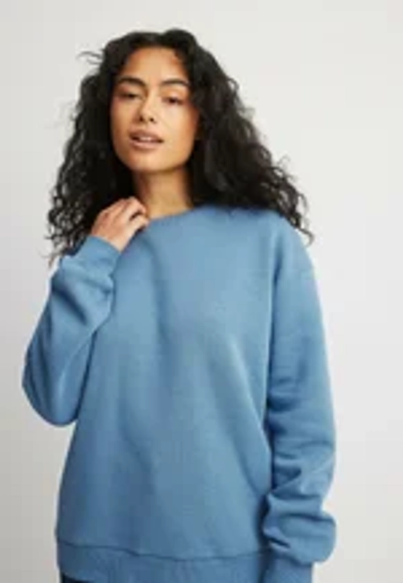 NA-KD Sweatshirt - stone blue/bleu - ZALANDO.FR