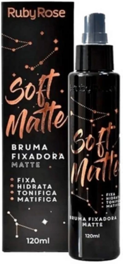 Ruby Rose Soft Bruma Fixadora Matte 120 Ml | Amazon.com.br