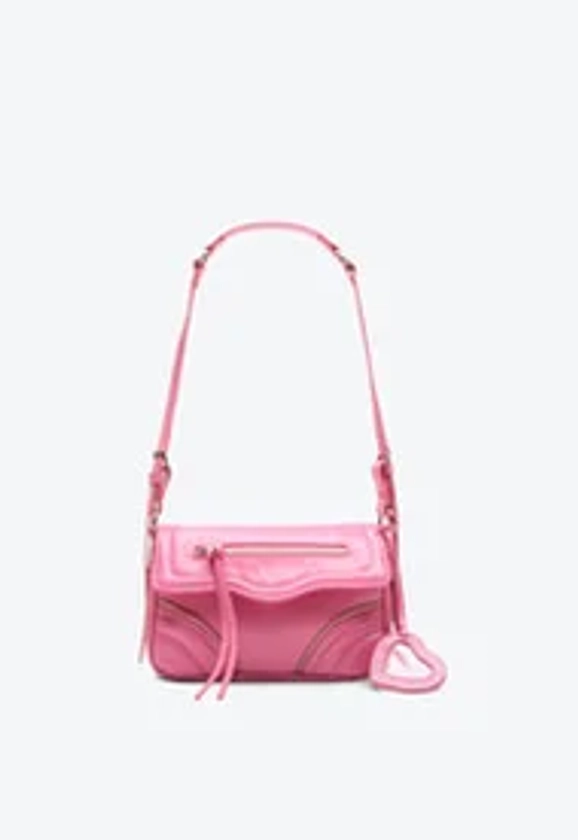 Bolsa Rosa Vicenza Shoulder Lover Pequena | ZZ MALL