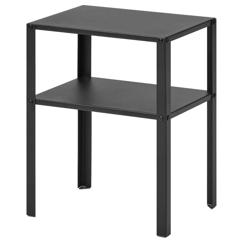 KNARREVIK Table chevet - noir 37x28 cm