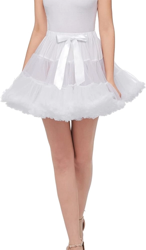 Aprildress Jupon Jupe Courte pour Costume Robe Cosplay FR-PPT625