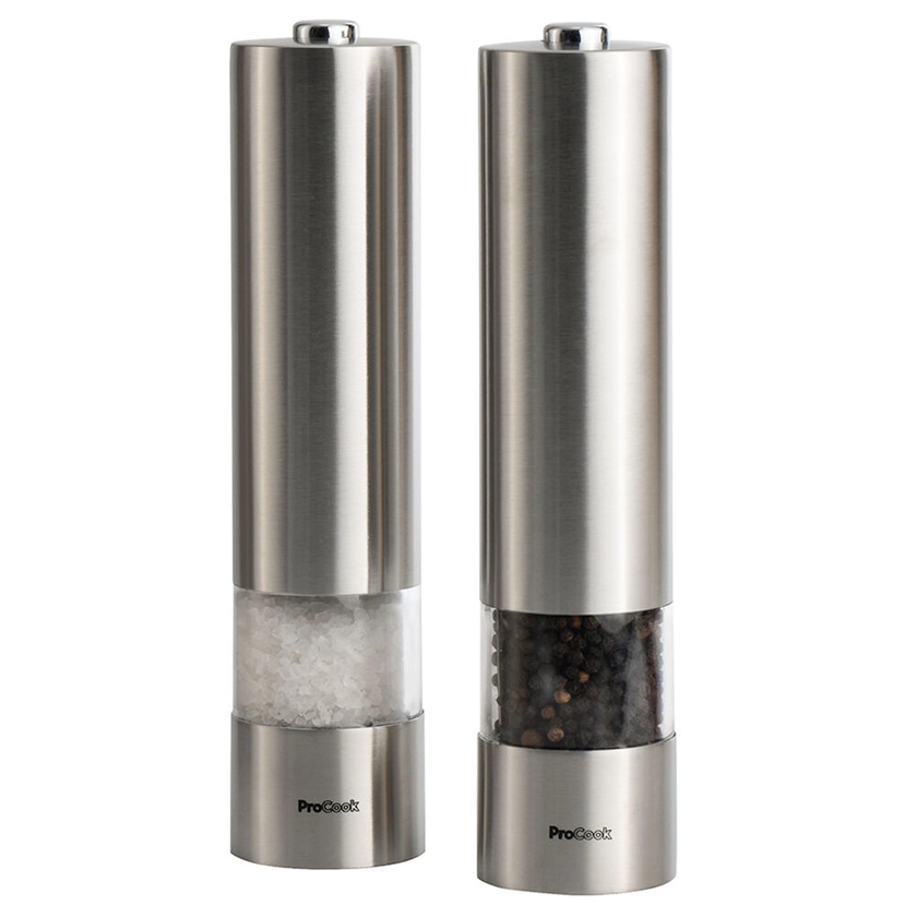 Electric Stainless Steel Salt & Pepper | ProCook