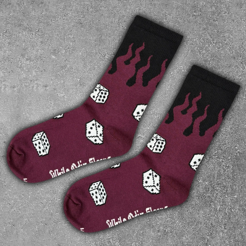 Fire Walk With Me - Crew Socks