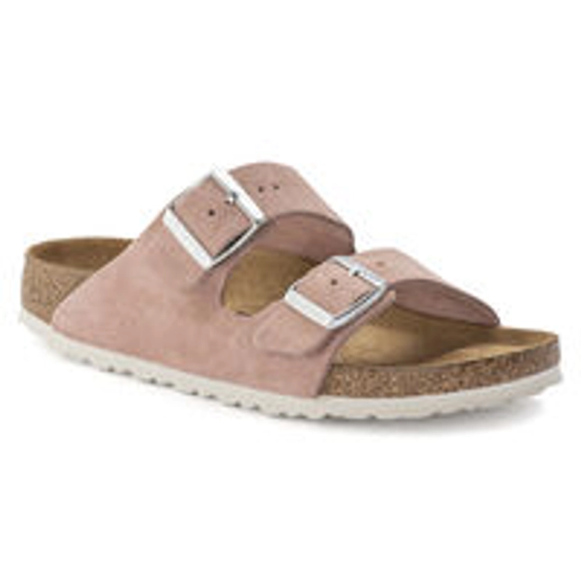 Arizona Soft Footbed Suede Leather Pink Clay | BIRKENSTOCK