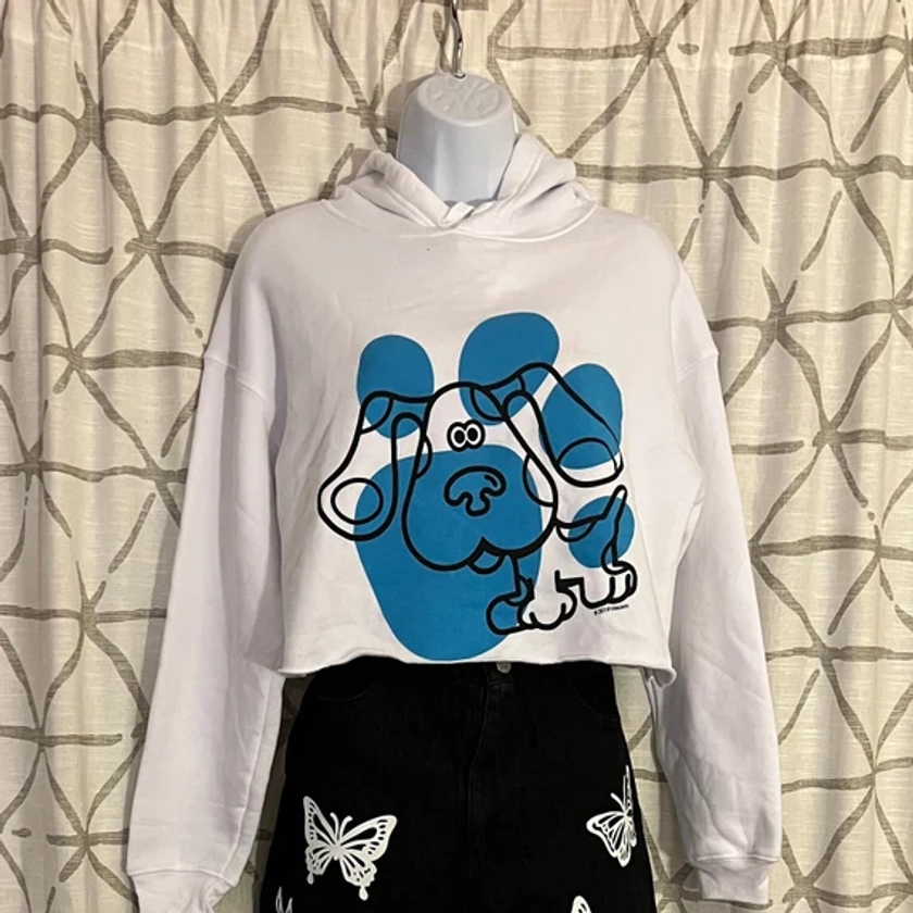 Blue's Clues Crop Hoodie