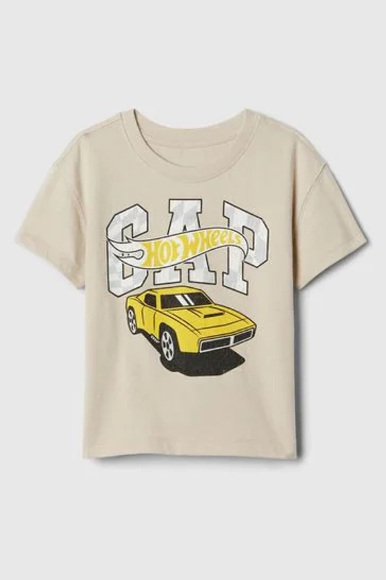 Buy Gap Neutral Hot Wheels Graphic Short Sleeve T-Shirt (12mths-5yrs) from the Next UK online shop