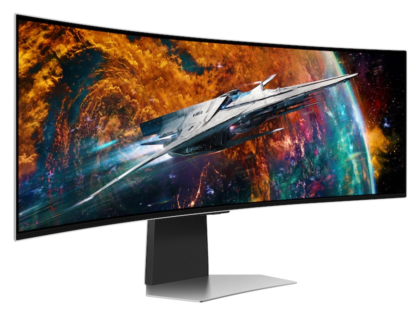 49" Odyssey OLED G9 (G95SC) DQHD 240Hz 0.03ms G-Sync Compatible Curved Smart Gaming Monitor | Samsung US