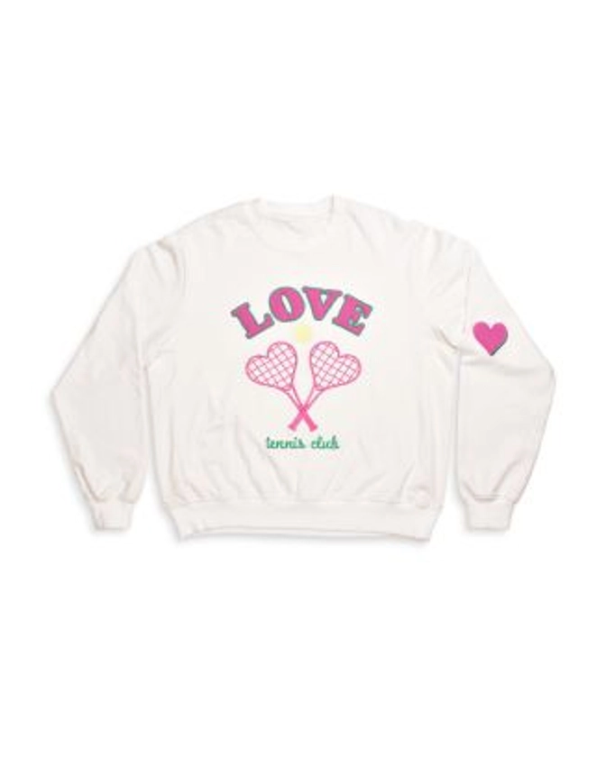 Iscream Girls' Theme Love Sweatshirt - Big Kid Back to results - Kids - Bloomingdale's