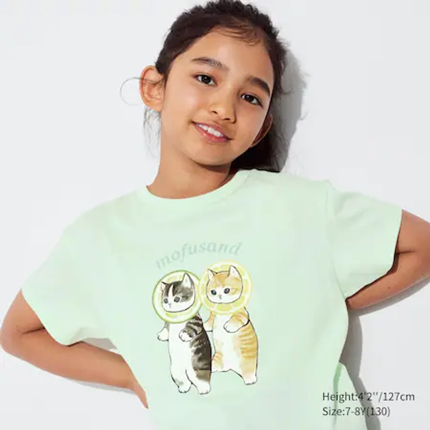 T-shirt Graphique UT Mofusand Enfant | UNIQLO FR