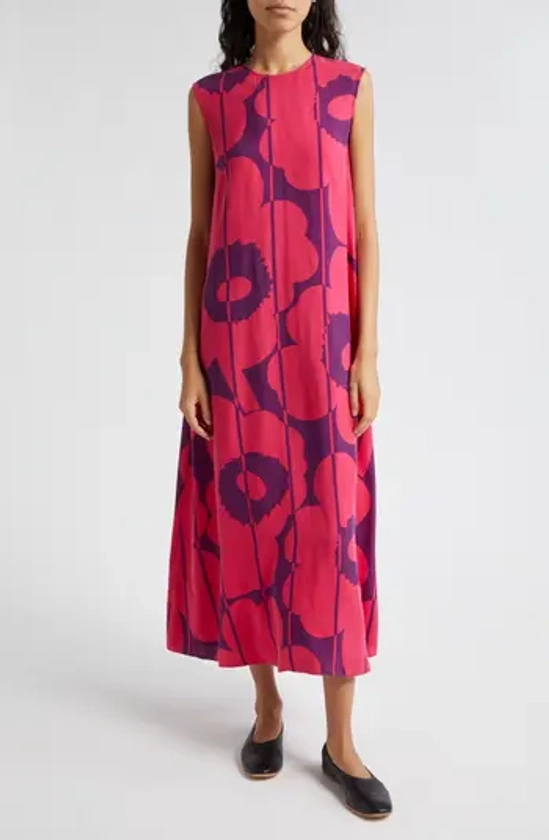 Marimekko Migot Vesi Unikko Sleeveless Shift Dress | Nordstrom